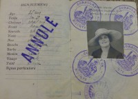 Паспорт Анны Куфтиной (урожд. Лишиной)